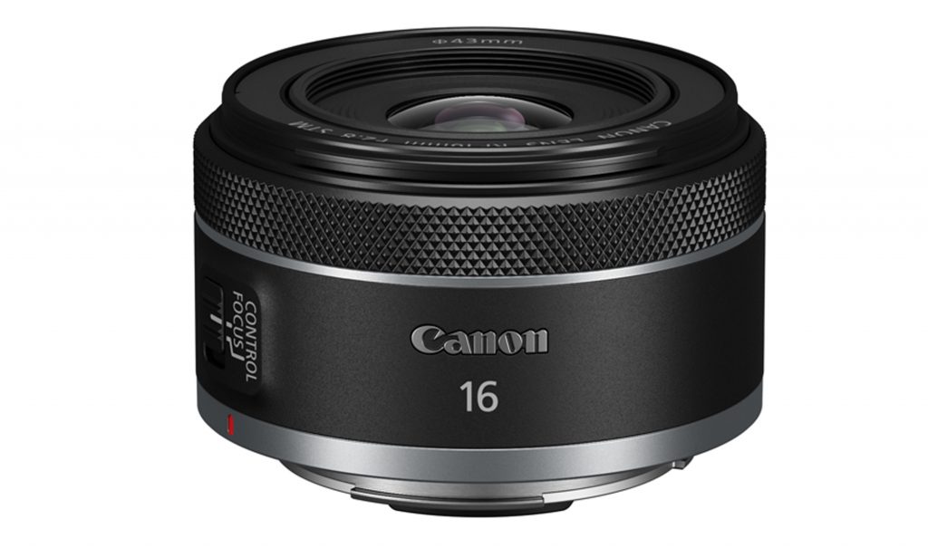 キヤノン、RF レンズ初の超広角単焦点レンズ RF16mm F2.8 STM と超望遠