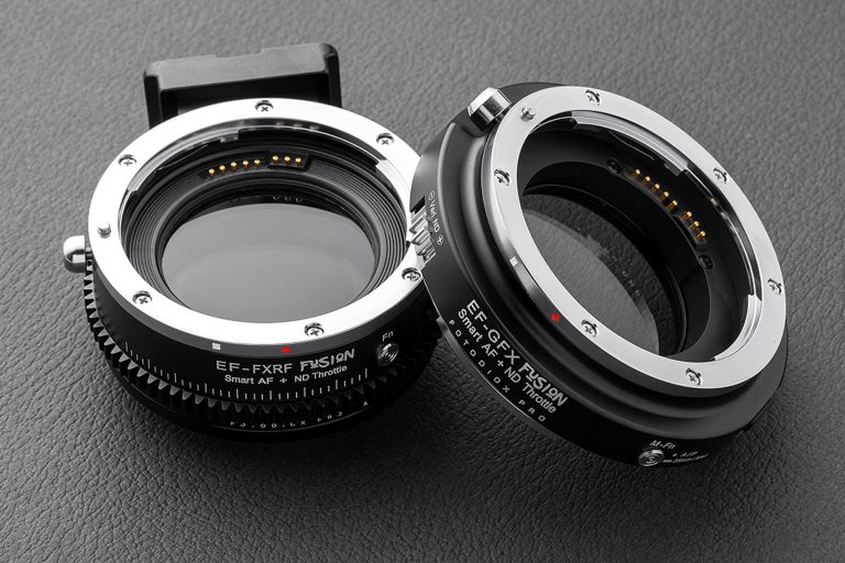 焦点工房、FotodioxのキヤノンEFレンズ から 富士フイルムX・GFXに変換