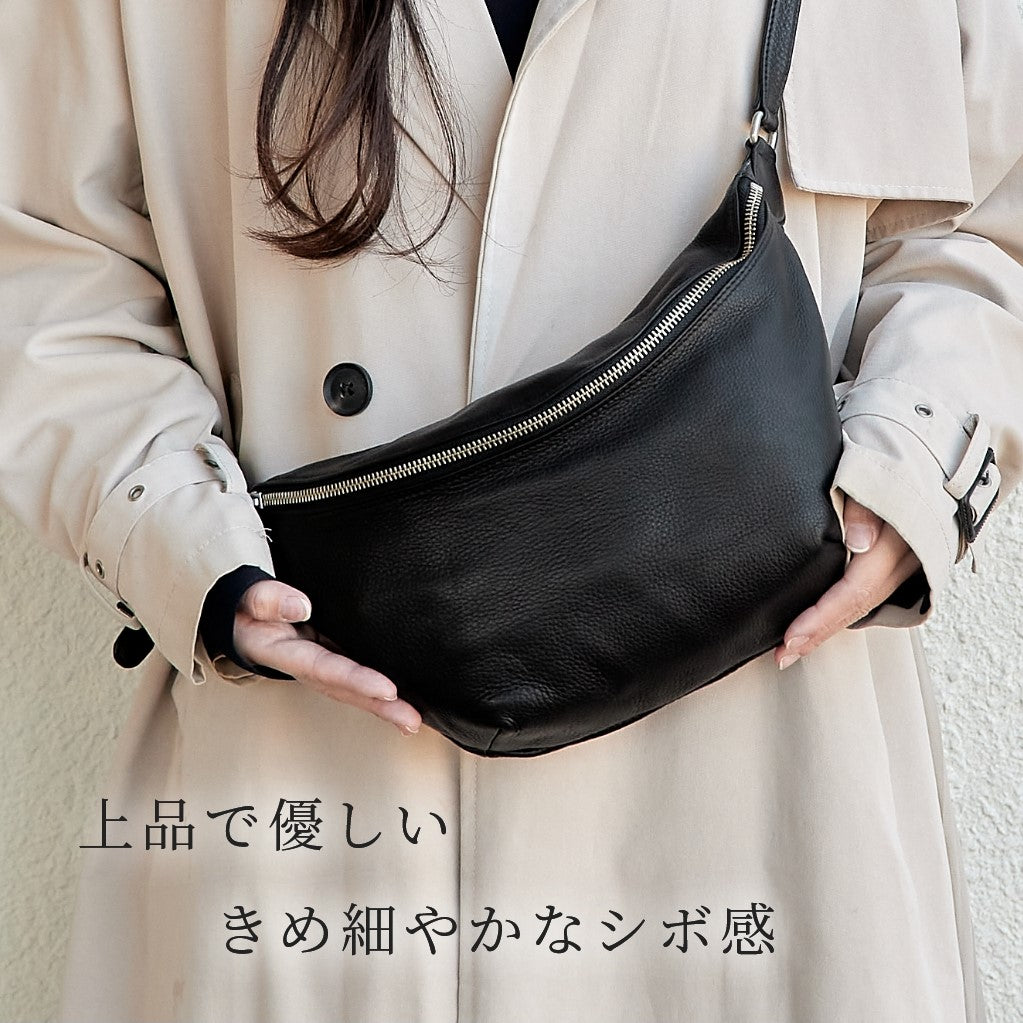 Zilda (ジルダ)上品でしなやかなソフトキップレザーのダブルポケット