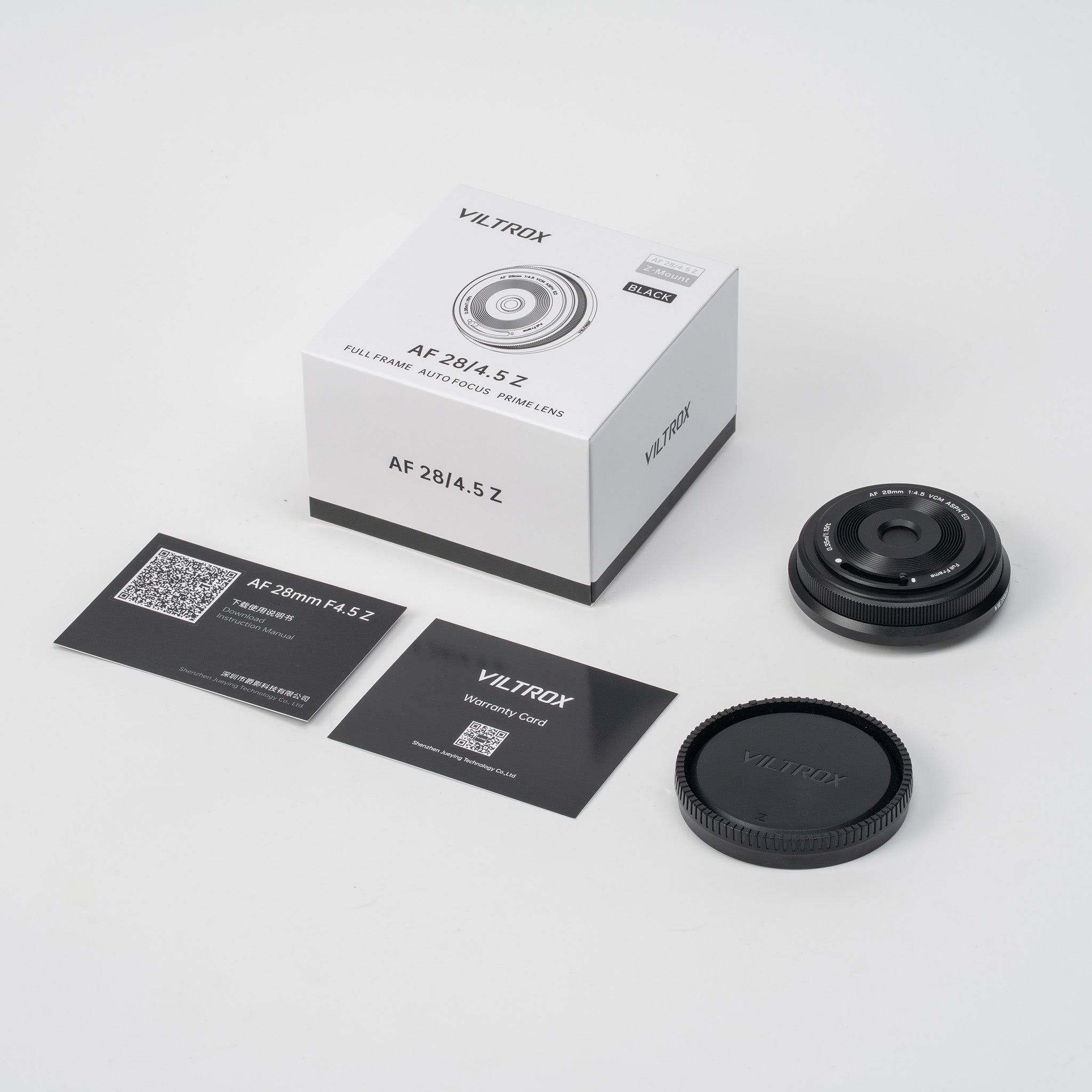 Viltrox AF 28mm F4.5 Z Full-Frame Lens | Ultra-Slim & Lightweight