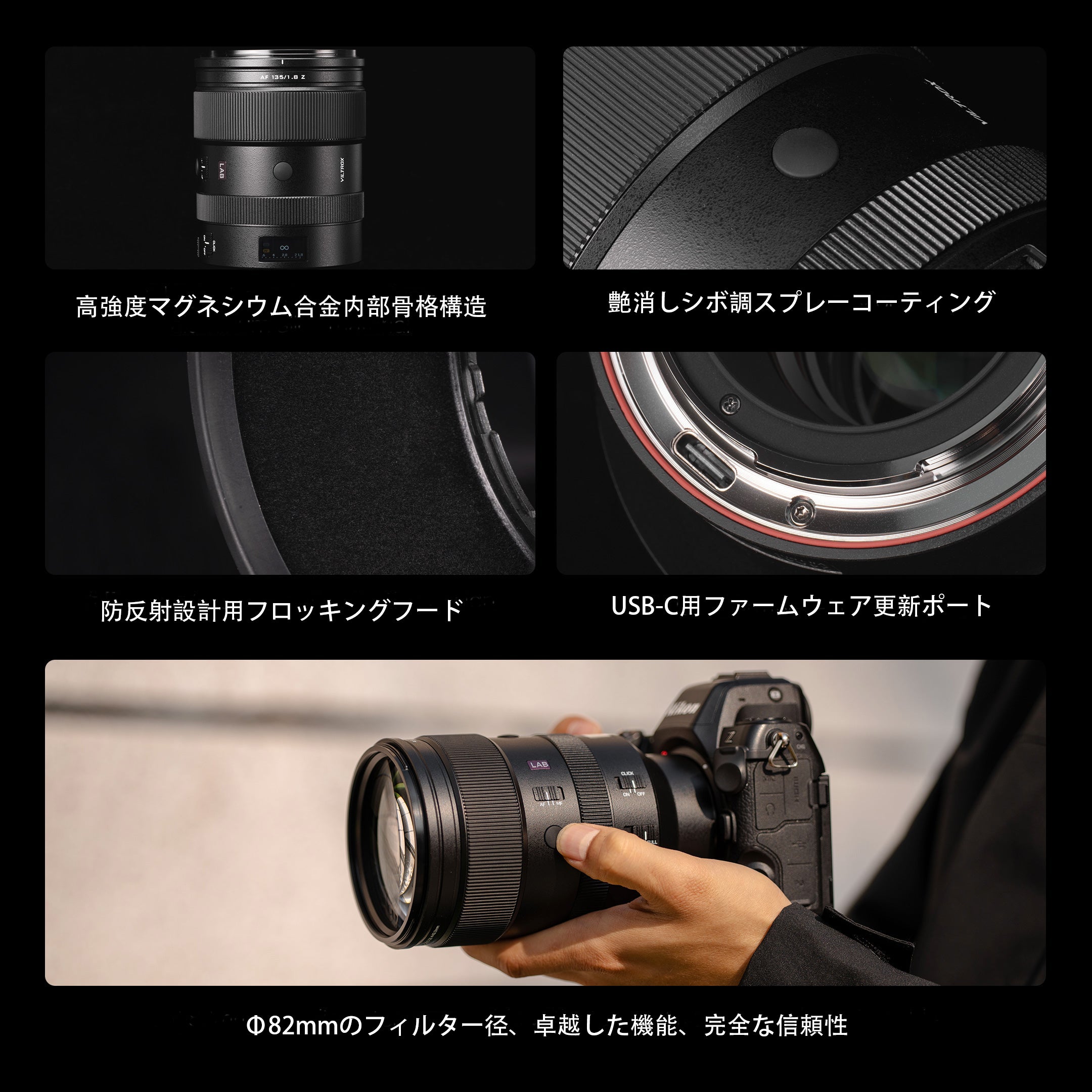 Viltrox AF 135mm F1.8 LAB フルサイズ Z ニコンZマウント – viltrox-shop