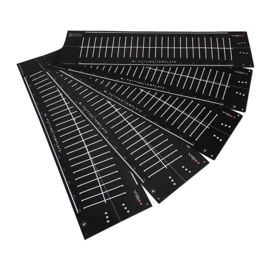 Template Pack - Mi Putting Template 3.0 - Black | Visio Golf