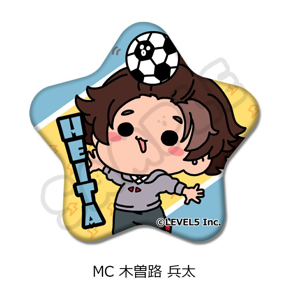 イナズマイレブン・ザ・ムービー 2025』星型缶バッジMC (木曽路 兵太