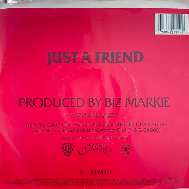 Biz Markie｜Just A Friend (7)｜レコード通販｜vivrantdiscstore