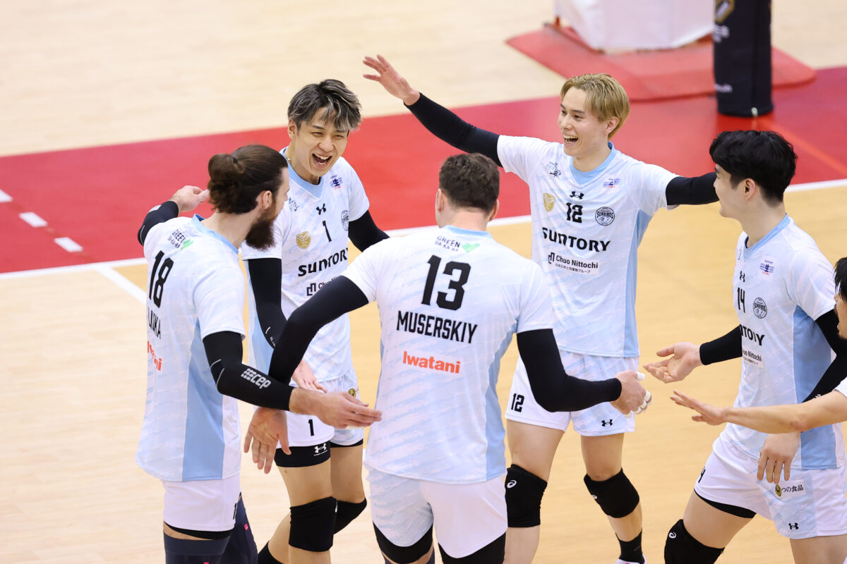 SV男子結果】サントリーが大阪Bとの首位攻防戦で2連勝！ 東京GBは5位