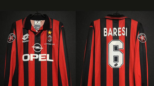 ミラン史上初の永久欠番！1997 フランコ・バレージ引退試合