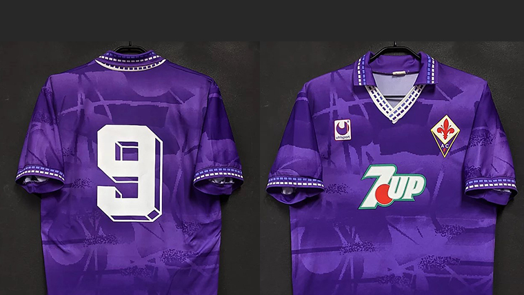 2部でも魅せた“バティゴール”！フィオレンティーナ1993/94ユニフォーム