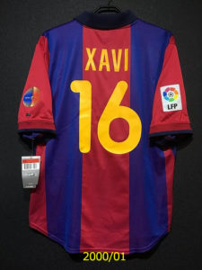 26番が珍しい！バルサのレジェンド、シャビの1998/99トップデビュー