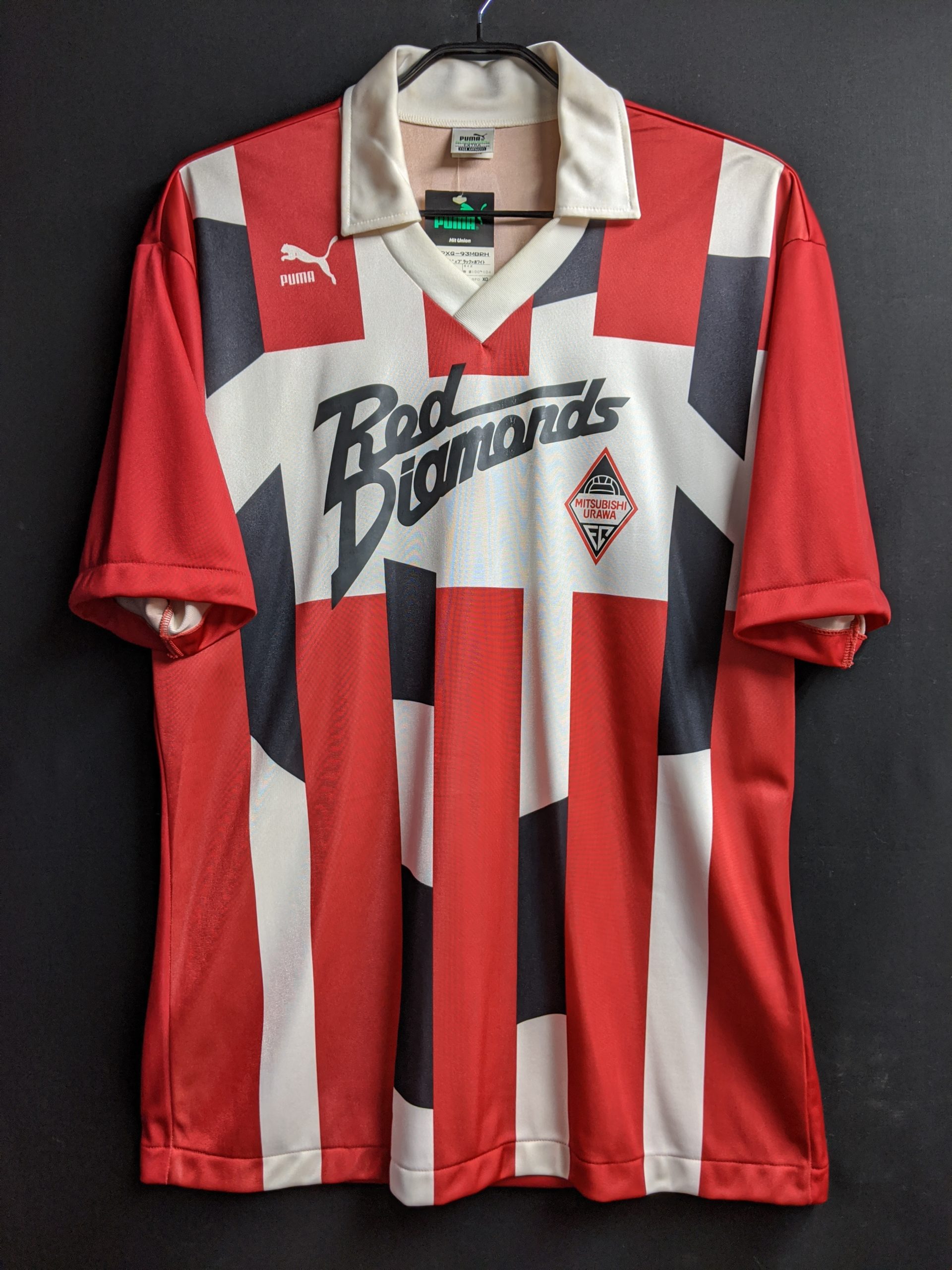 実は“公式戦初”はこっち！1992年、浦和レッズ初の公式戦ユニフォーム