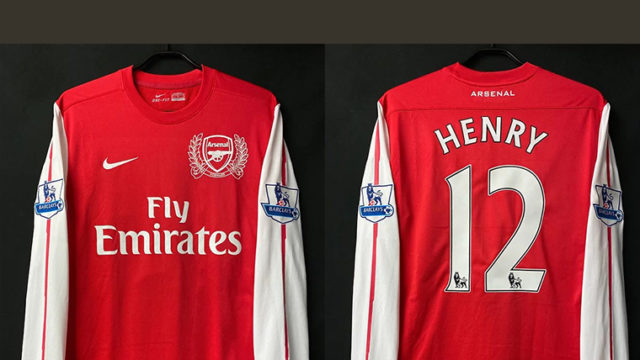 ティエリ・アンリ、歓喜のアーセナル復帰！2011/12アーセナル125周年