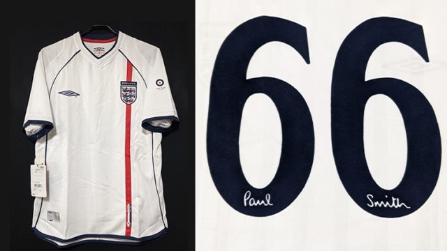 ポール・スミスがユニフォームに込めた願いとは？！2002年イングランド