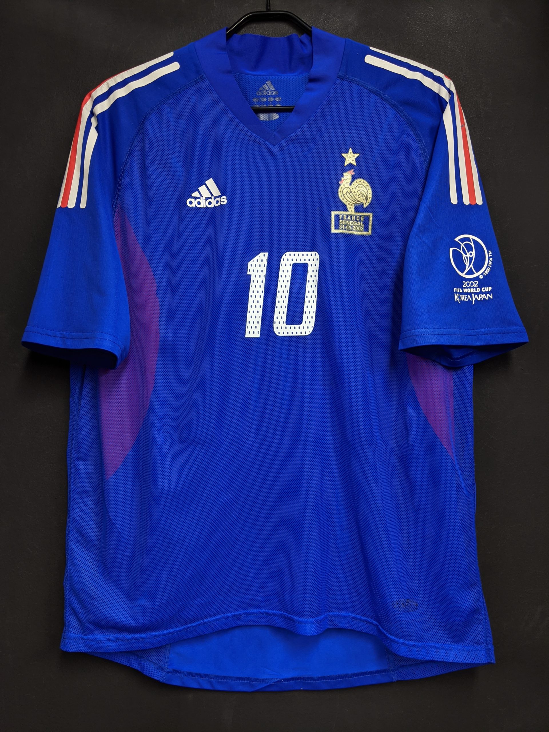 選手用#3】ヴィンス君の選手用ユニフォーム紹介【2002 フランス代表