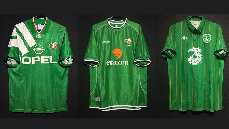アイルランド代表のユニフォームといえば？ 〇〇が入るのが伝統です