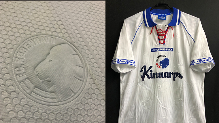 エンブレムが全体に散りばめられた魅力的なデザイン！ 1998/99 FC