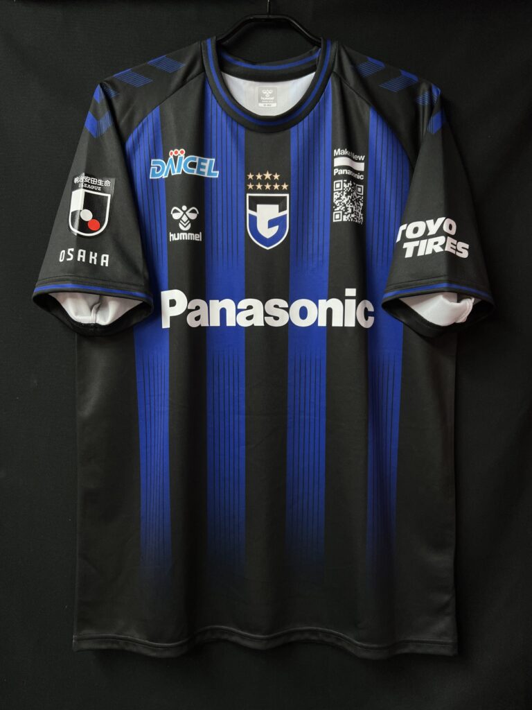 hummel ガンバ大阪レプリカユニフォームO-XO 黒/青 早い者勝ち hummel