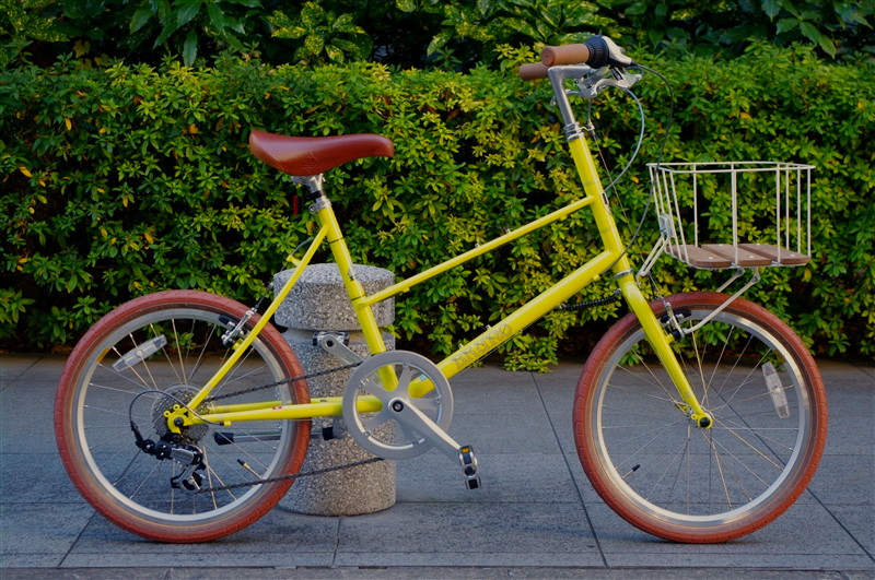 BRUNO 2016 / Mixte Flate SWEET YELLOW ハンドルカスタム