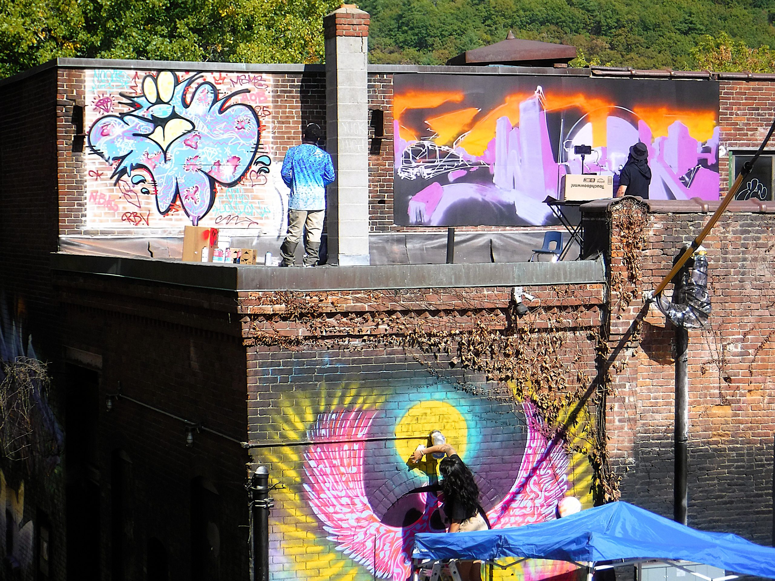 Most municipalities try to curb graffiti. So why is Brattleboro