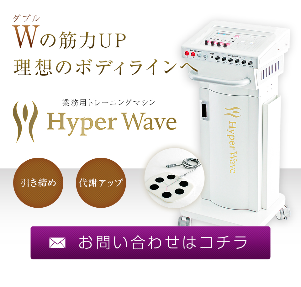 株式会社ワムのハイパーウェーブ®（QI波マシン）