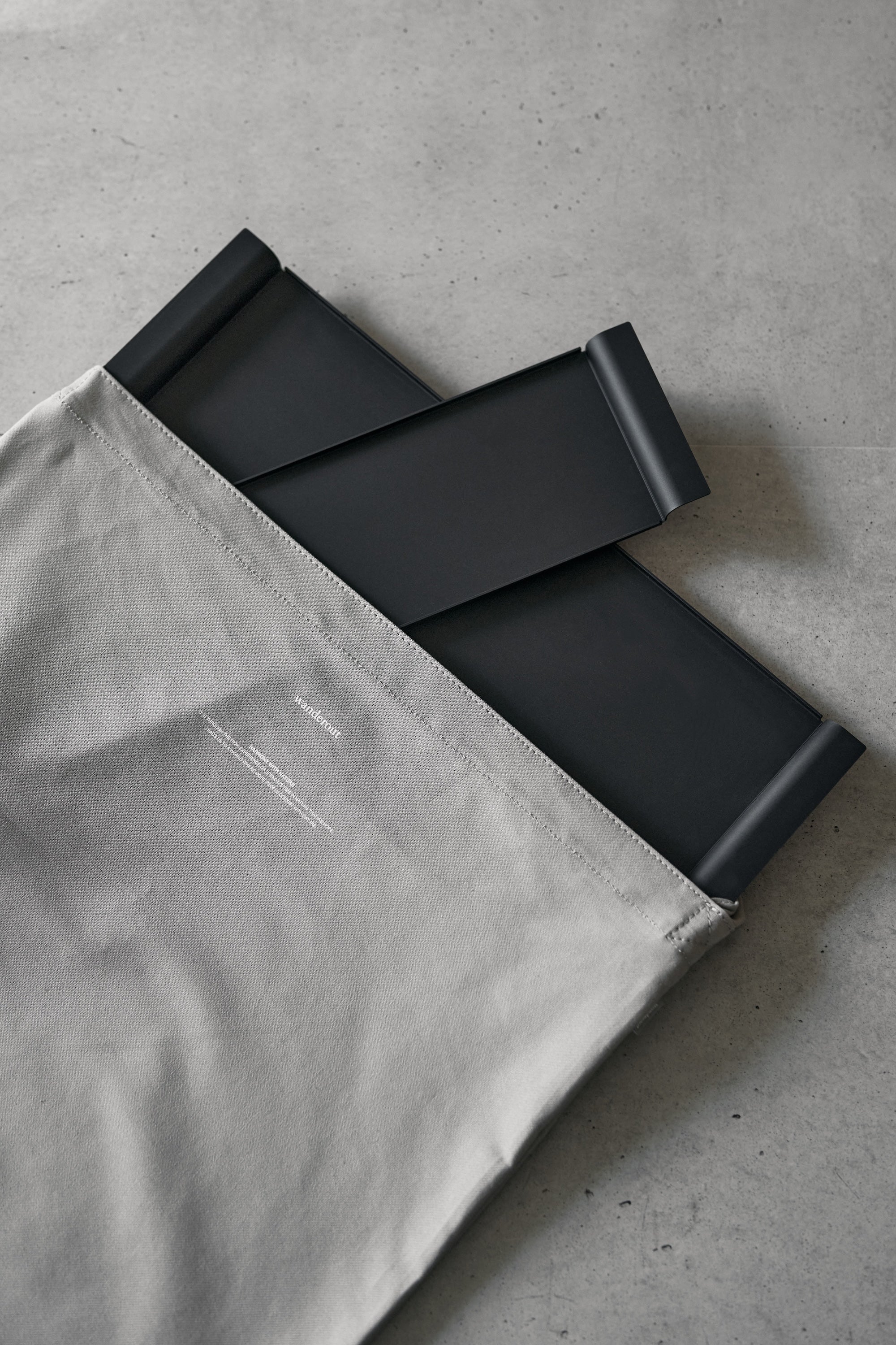 Wanderout / Narrow Tray Al - Black – wanderout