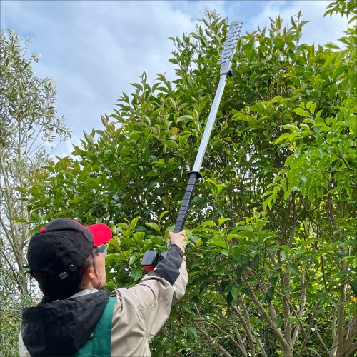 高枝電動バリカンDKRロングチルト付き DKR-1030T-BK｜アルス《公式