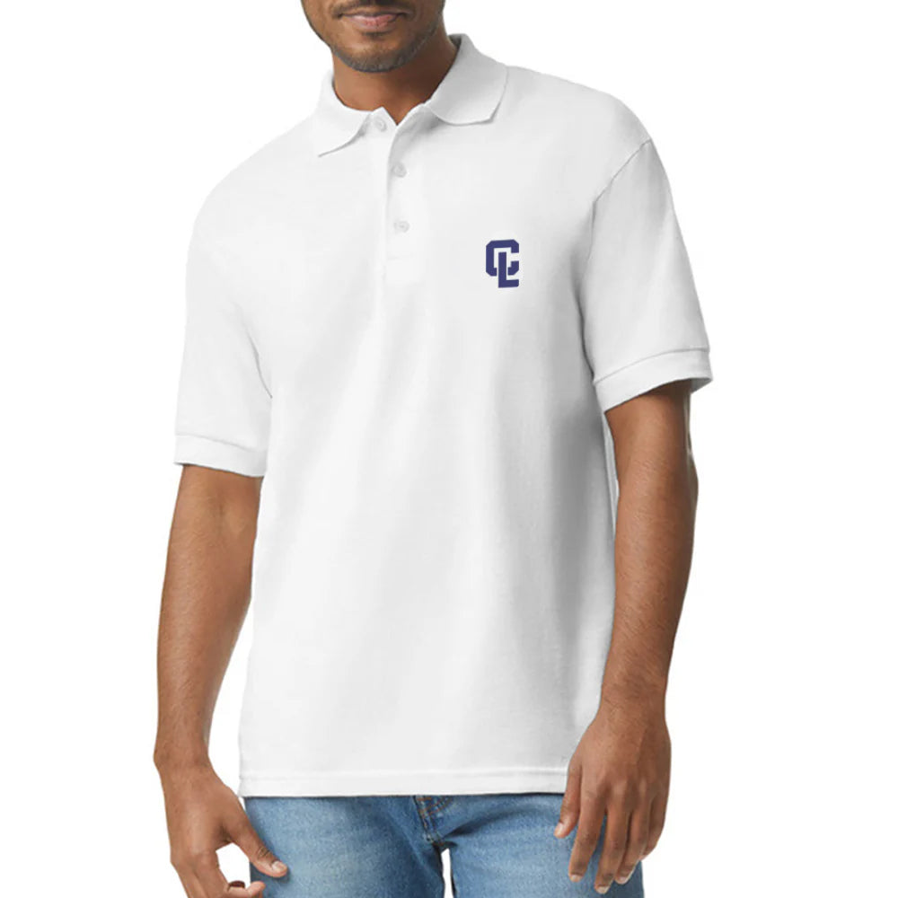Adult Polo - CL White – The Claire Lilienthal School Store