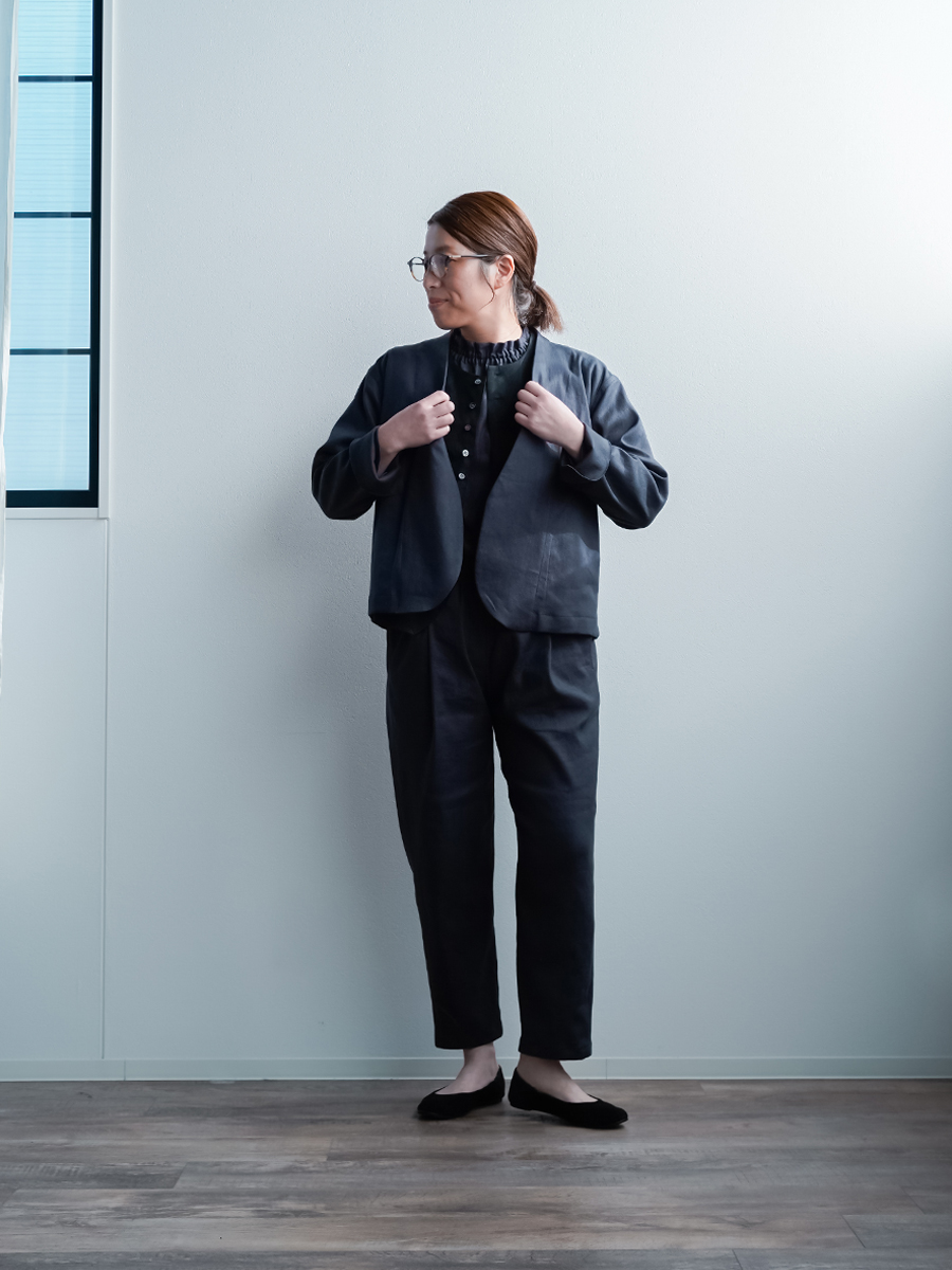 ノーカラーでもかっちり魅せる！ソロテックス セットアップ