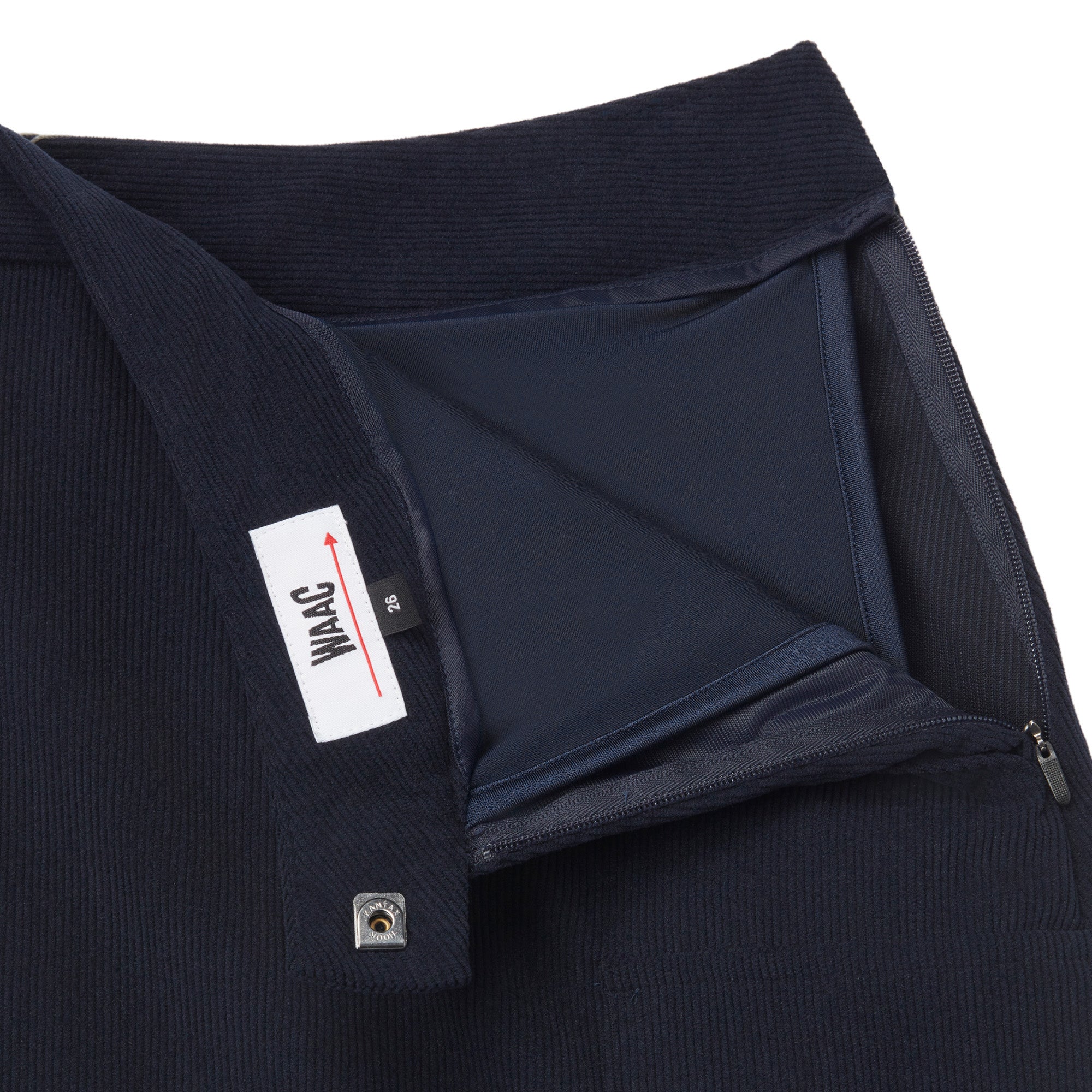 WOMEN コーデュロイスカート ネイビー