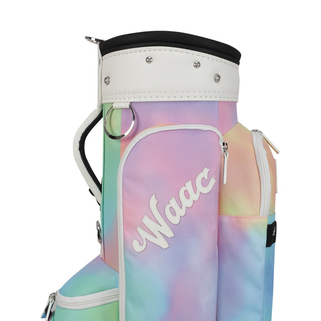 マンシング 3点セット キャディバッグ キャスター付 ピンク バッグ