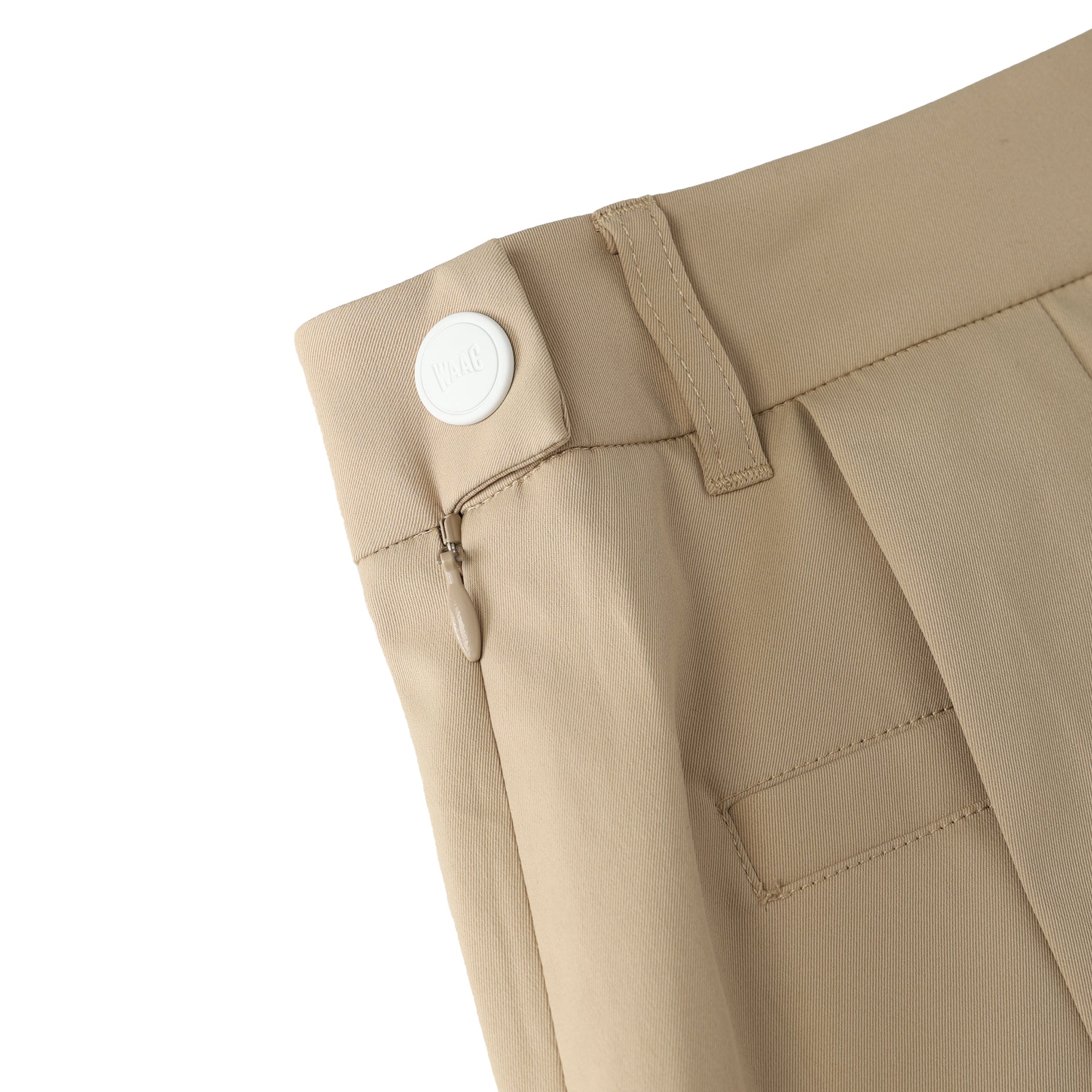 WOMEN プリーツスカートパンツ ホワイト