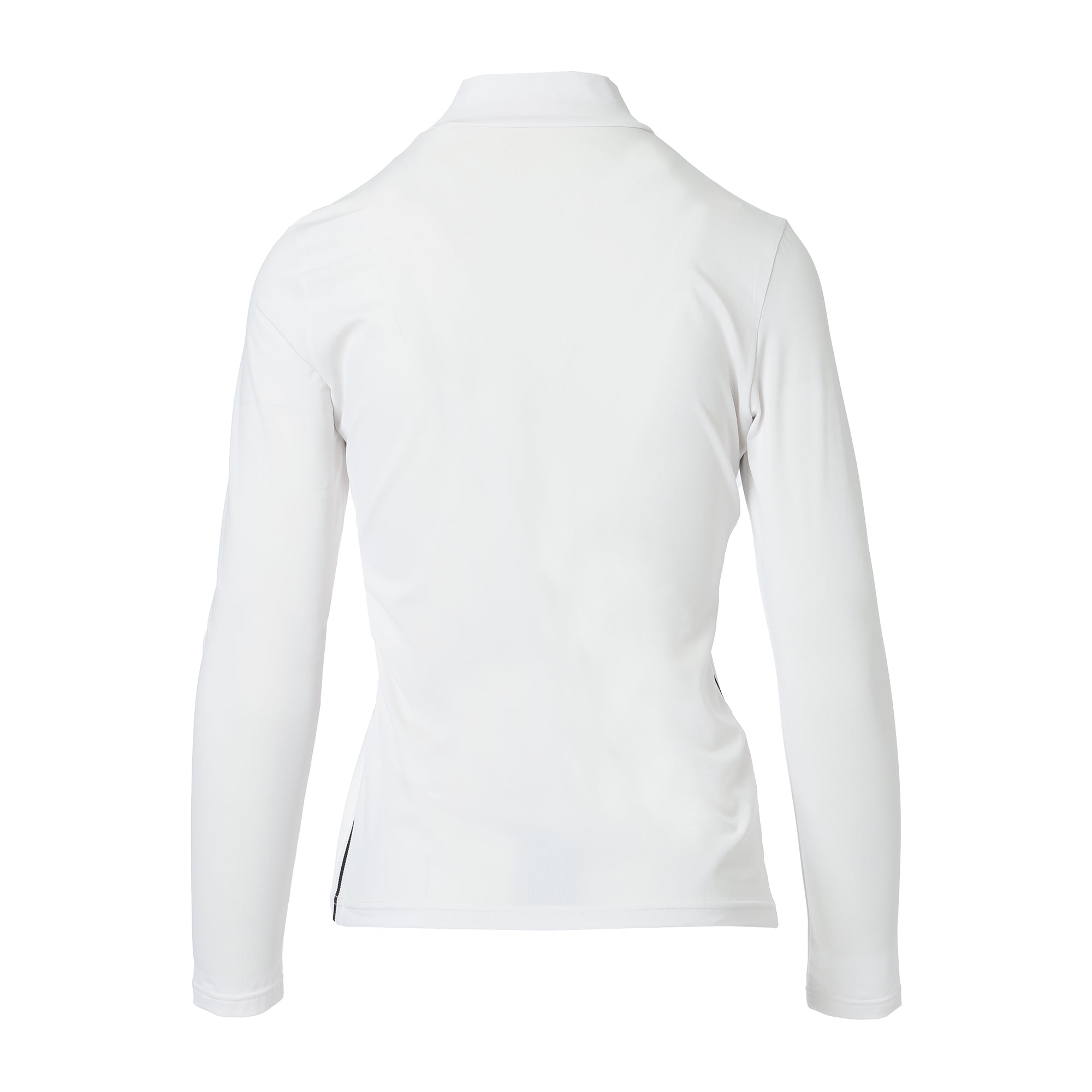 WOMEN サイドラインモックネック ホワイト