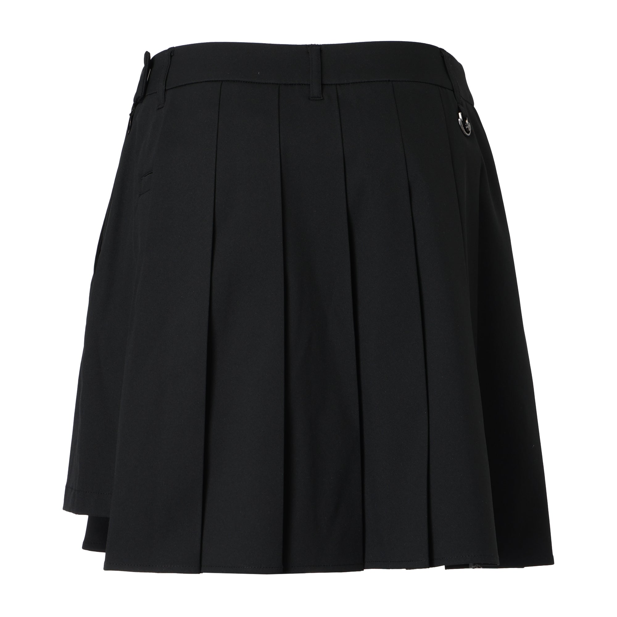 WOMEN プリーツスカートパンツ ブラック