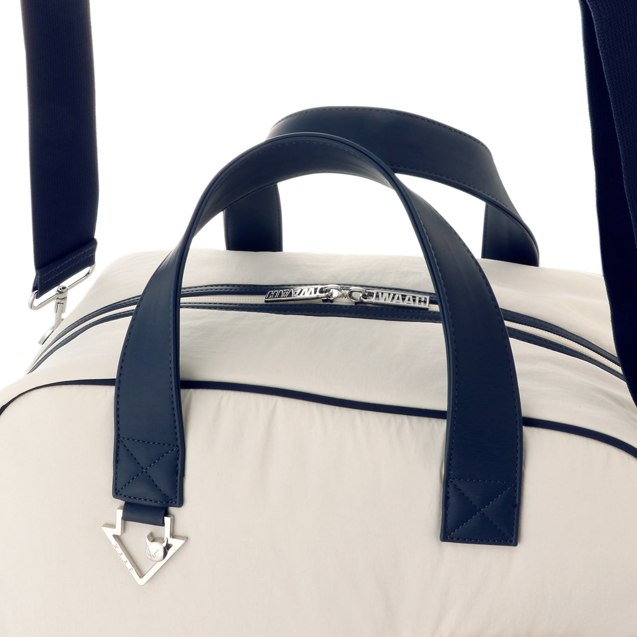 UNISEX 中綿タフタボストンバッグ ピンク