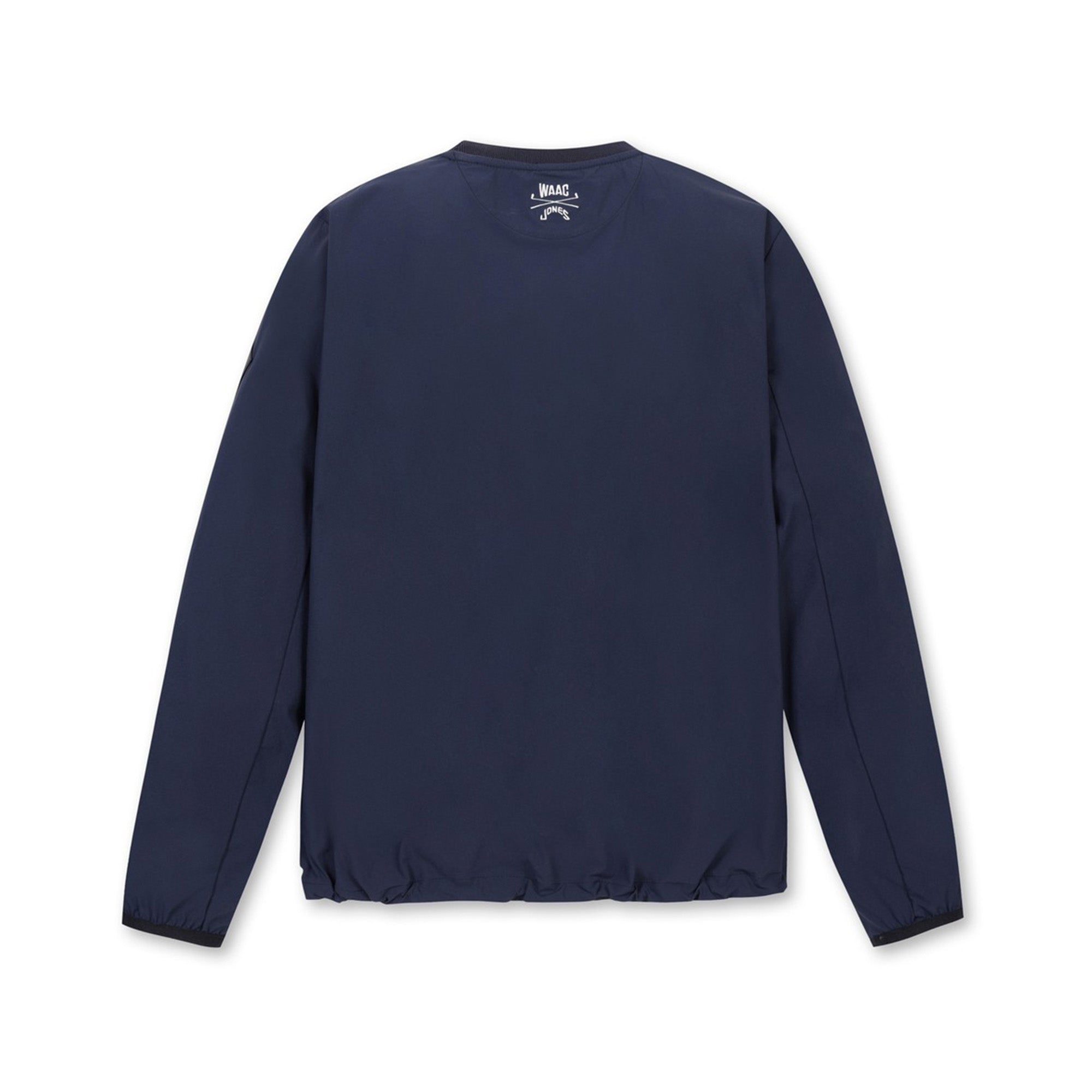WAAC X JONES】WOMEN カーブロゴプルオーバー ネイビー