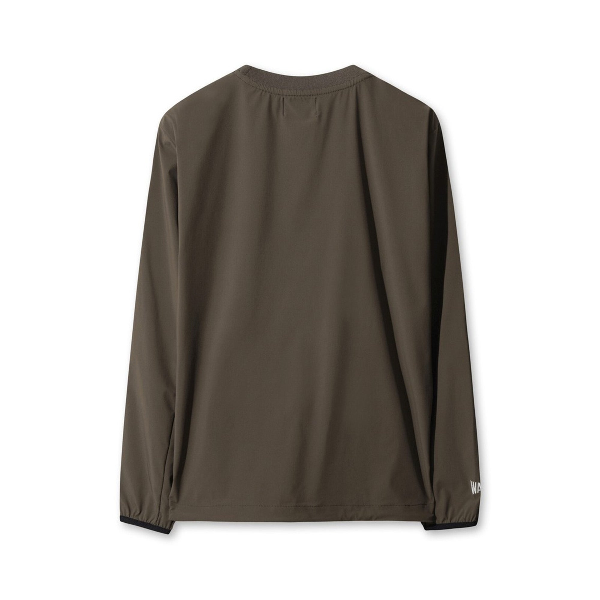 WAAC X JONES】WOMEN カーブロゴプルオーバー ブラウン