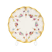 ロイヤルクラウンダービー ロイヤルアントワネット 中皿 ケーキ皿 リム