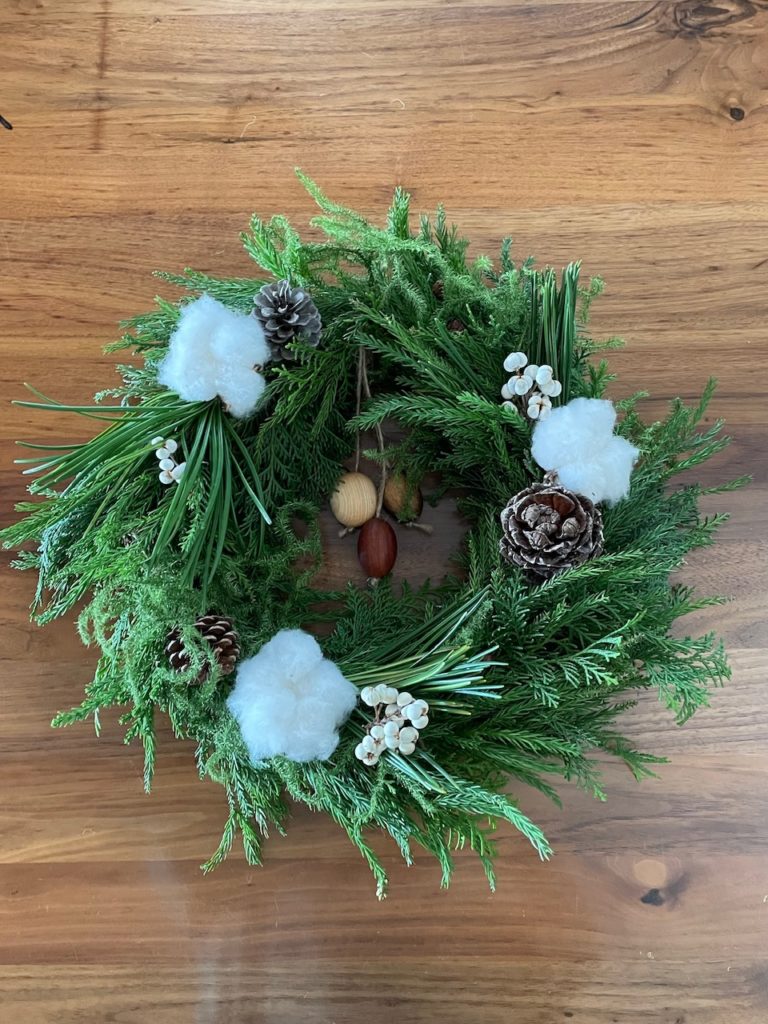 お家で森林浴～クリスマスリース＆クリスマススワッグの販売のお知らせ