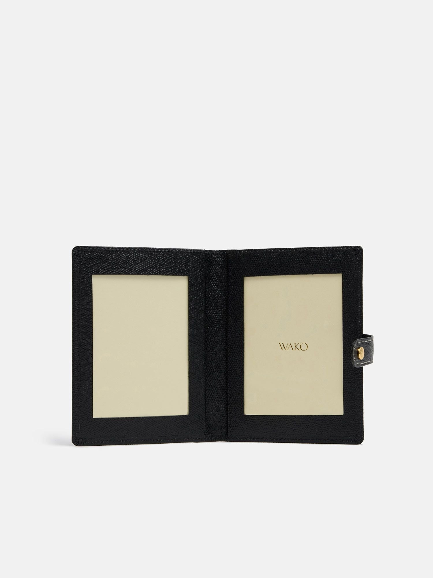 二つ折り写真立て ブラック |リビング | WAKO公式オンラインブティック
