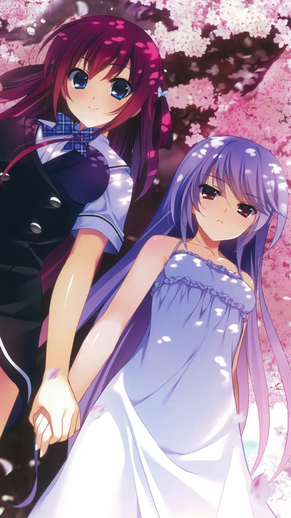 グリザイアの果実【風見一姫,周防天音】フミオ,iPhone7（750×1334