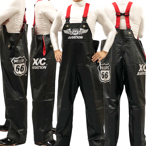 フィリップス 66 ブラック 上下セット ｜ 漁師カッパ専門店 Washirosa