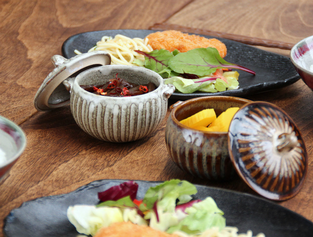 しのぎ蓋付き豆小鉢 - 【おとなの和食器屋 さんすい通販本店】