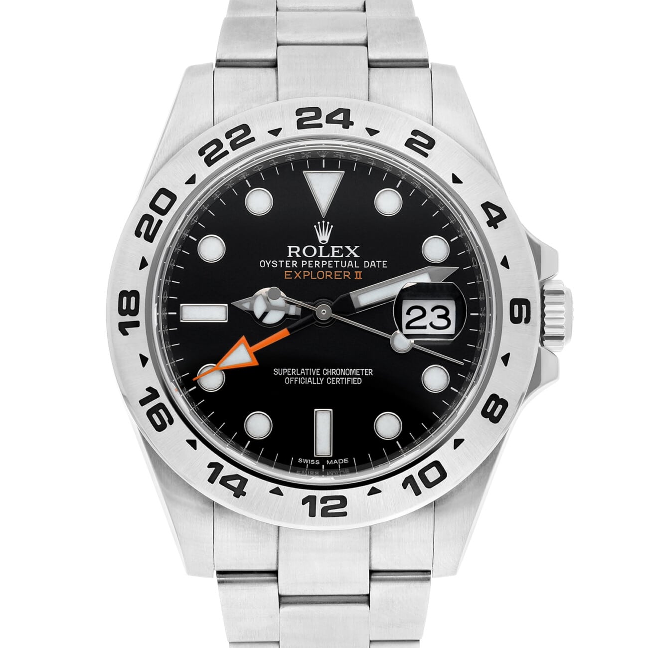 Rolex Explorer II 216570 42 MM Black Dial (2019) Pre-owned