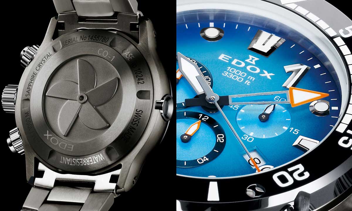 エドックス】フラッグシップコレクション「クロノオフショア1」に