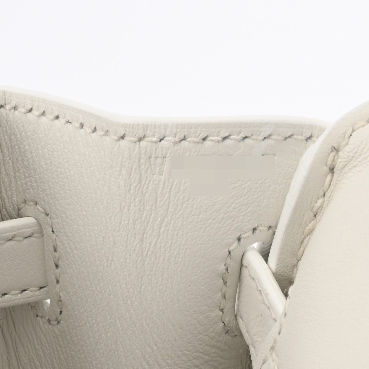 エルメス バーキン 25 ニューホワイト ヴォースイフト レディース