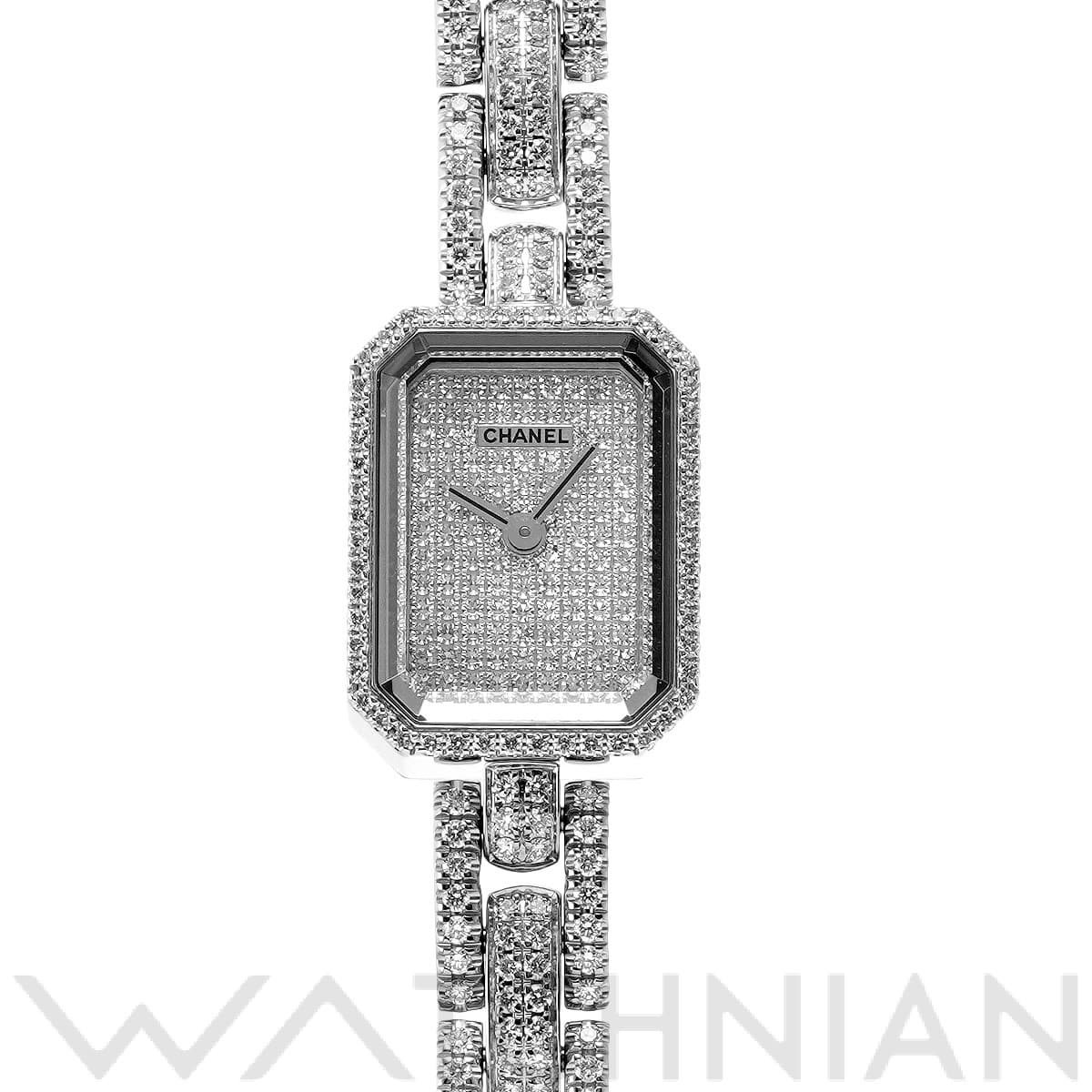 シャネル プルミエール ミニ H2437 パヴェダイヤモンド レディース