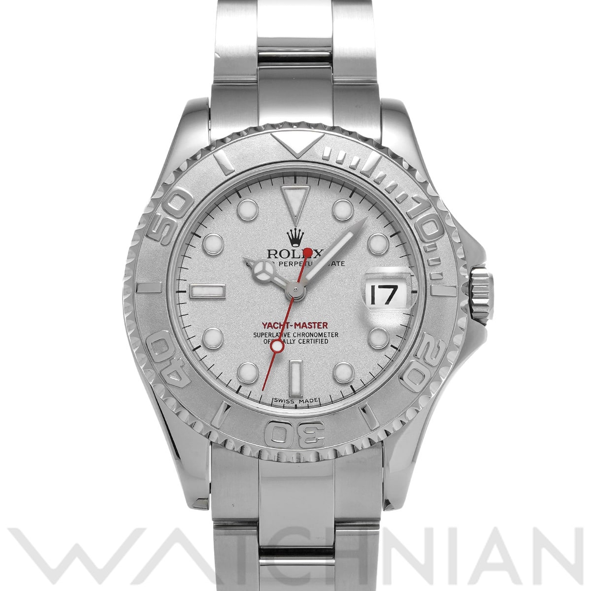 ロレックス ヨットマスター 34 168622 シルバー ユニセックス 時計