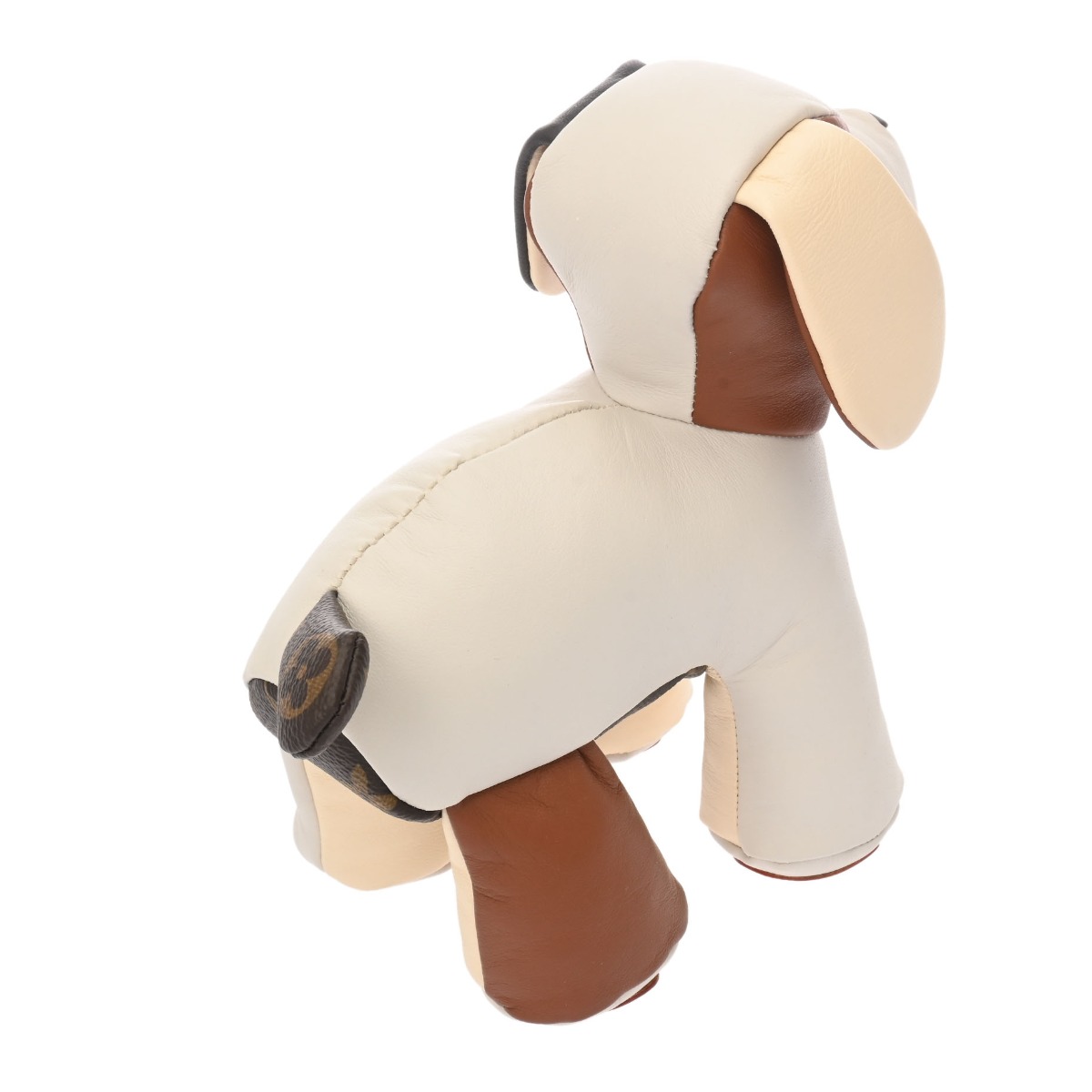 ルイ ヴィトン ドゥドゥ オスカー 犬 ぬいぐるみ ホワイト/グレー