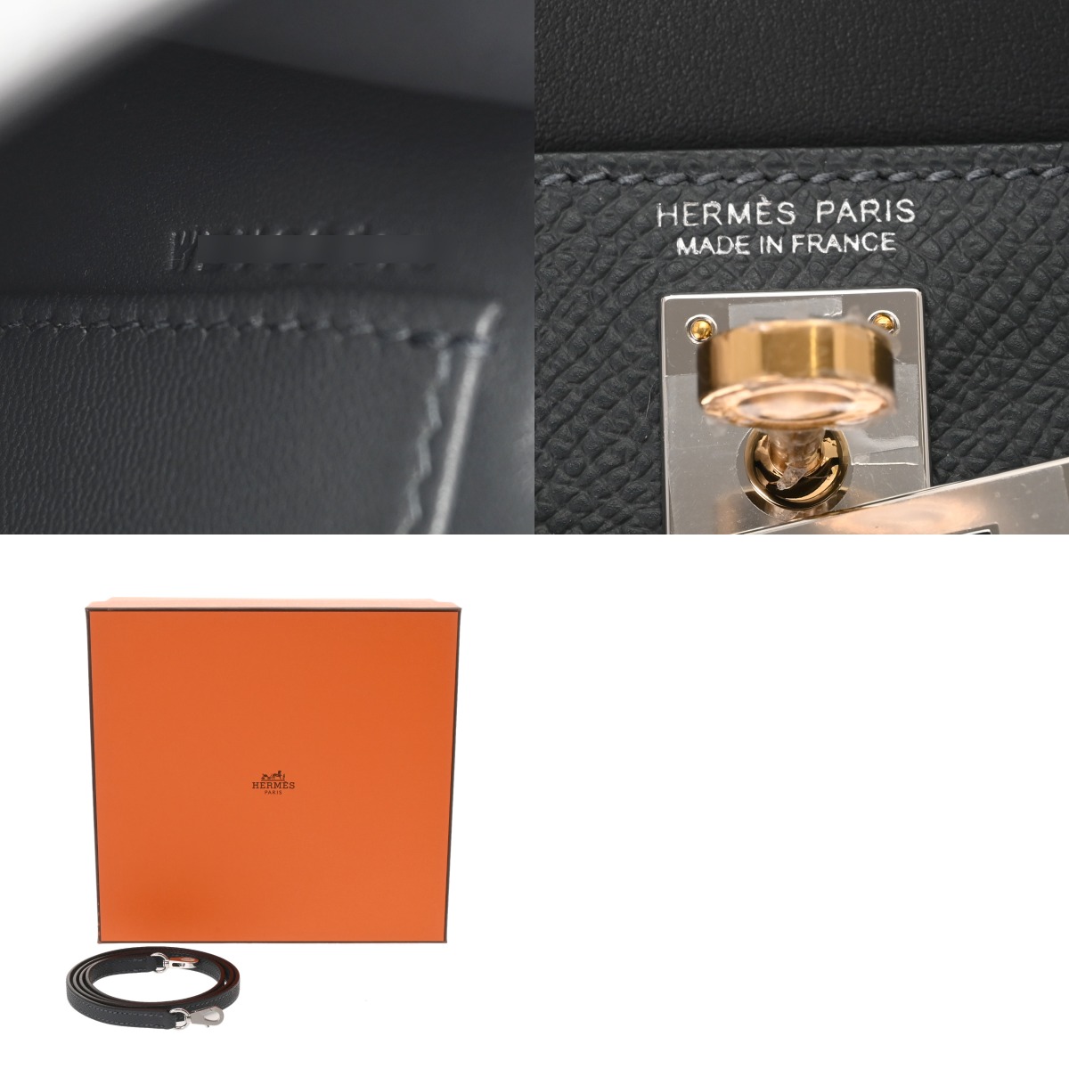 エルメス ミニケリー2 2WAY グリミスティ ヴォーエプソン レディース