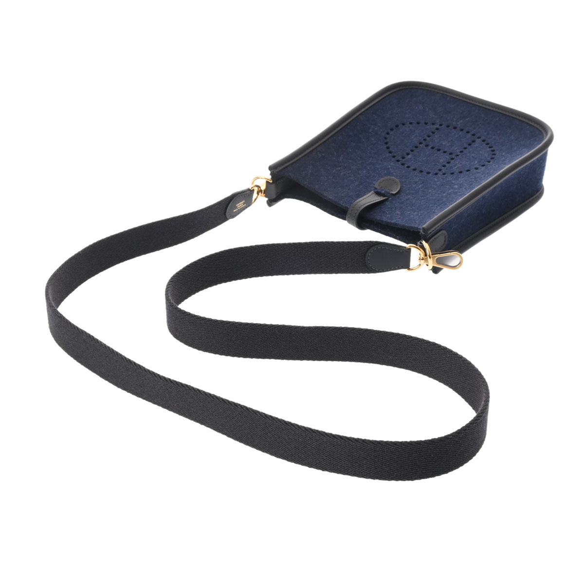 エルメス エヴリン TPM ブルーニュイ フェルト/ヴォースイフト