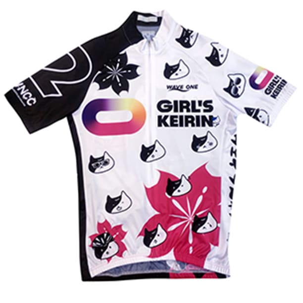 ニャールズケイリンサイクルジャージ | WAVE ONE(ウエイブワン)