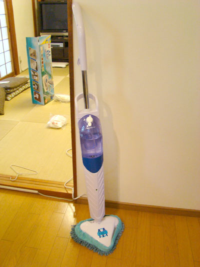 高温スチームで汚れを取る【H2Oスチームモップ】 使用感レビュー